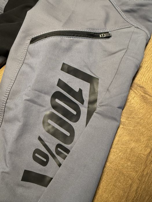 100 % Spodnie R-Core X Gray