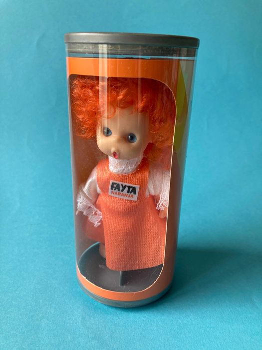 Bonequinhas Latas de Refirigerantes Coca Cola e Fanta Anos 80