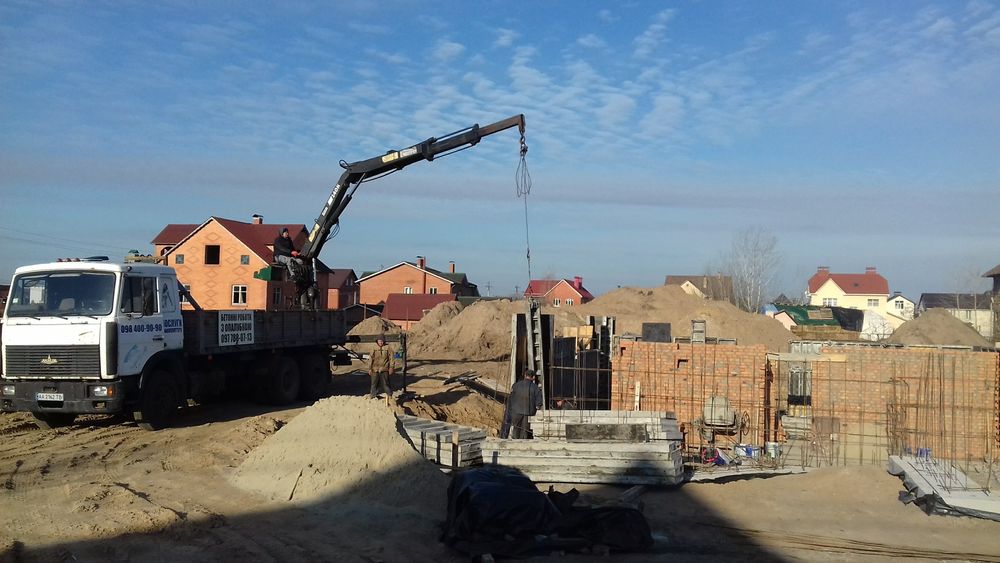 Кран Маніпулятор МАЗ 6303