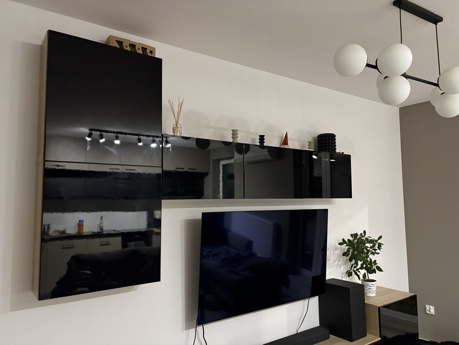 Szafki besta ikea rtv zestaw