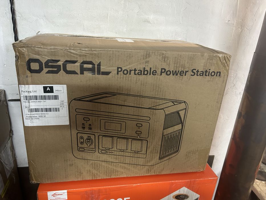 Наявність‼️‼️‼️ Зарядна станція OSCAL Powermax 1800W/1024Wh Lifepo4