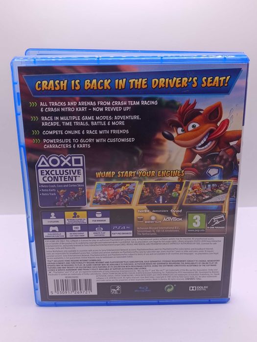 Gra Ctr Crash Team Racing Nitro Fueled Na PS4 524/07/26s