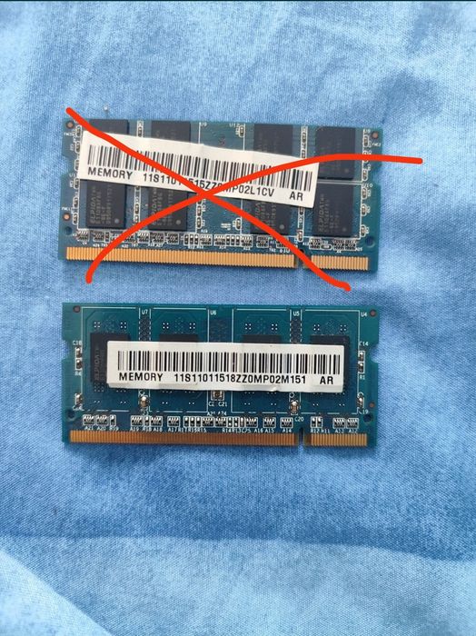 Оперативна пам'ять для ноутбука  DDR2