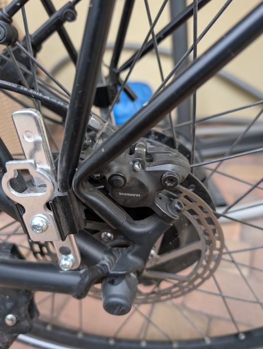 Rower elektryczny kross evado hybrid 1.0 roz. M (19) z osprzętem