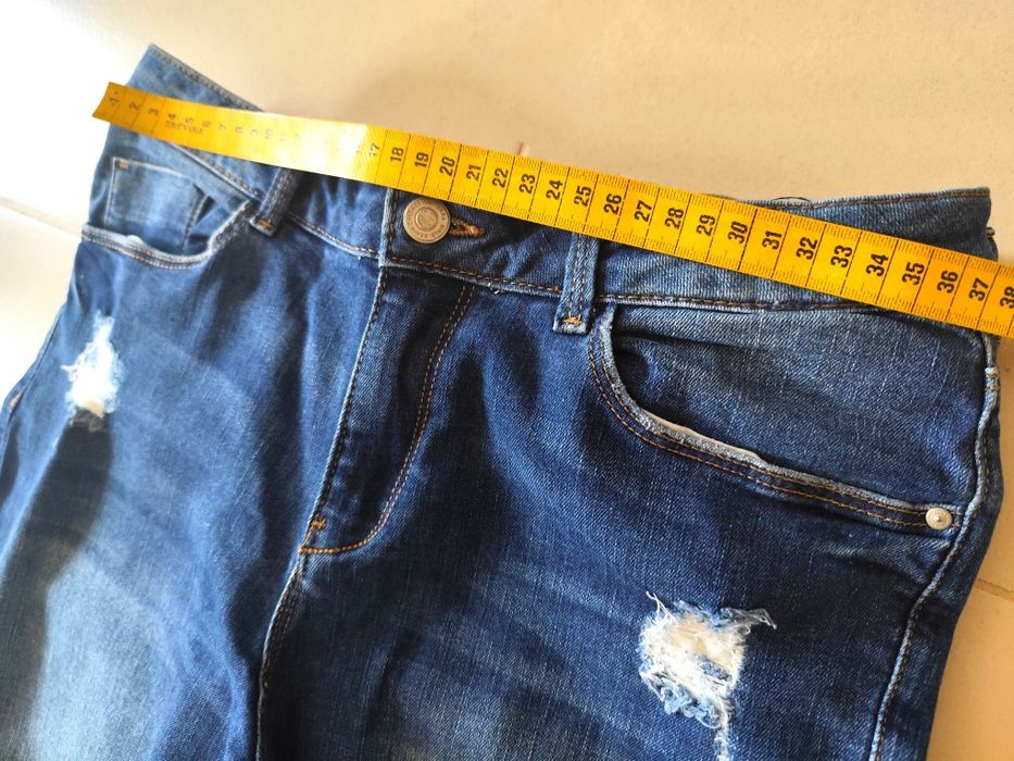 Lote de 3 Calças de Ganga para Rapariga - Regular Fit (13-14 anos)