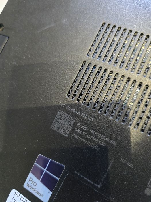 Laptopy hp,dell,Intel pentium i5,i7 na części bądź do naprawy