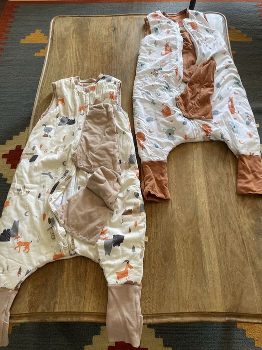 Sacos de dormir com pés