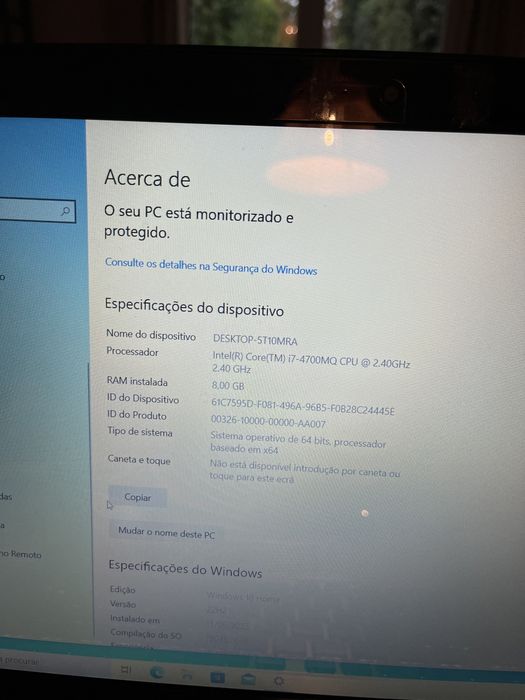 Computador portatil Toshiba Satellite P50