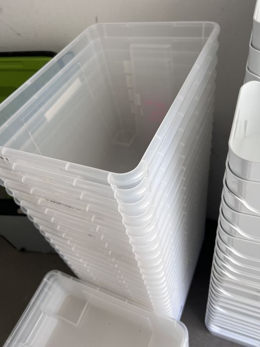 Pojemnik Samla IKEA przezroczysty różne rozmiary 5l 11l 22l