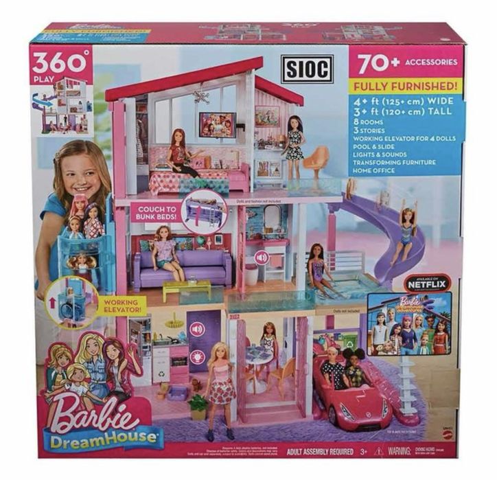 Дом мечты барби barbie