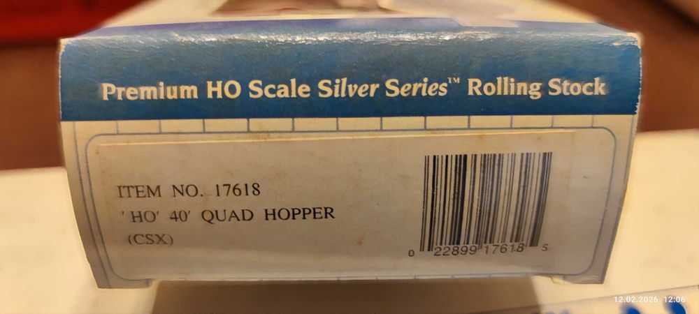 Wagon HO Bachmann Silver Series CSX