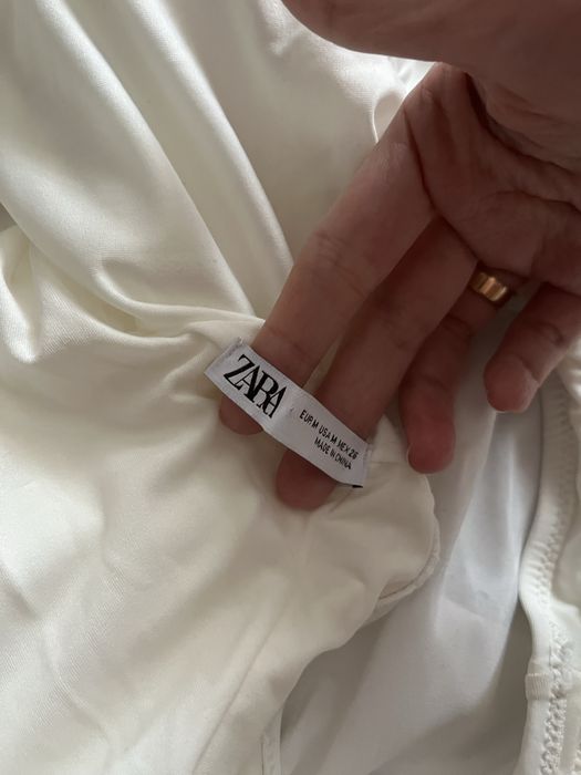 Шикарне біле боді zara нове