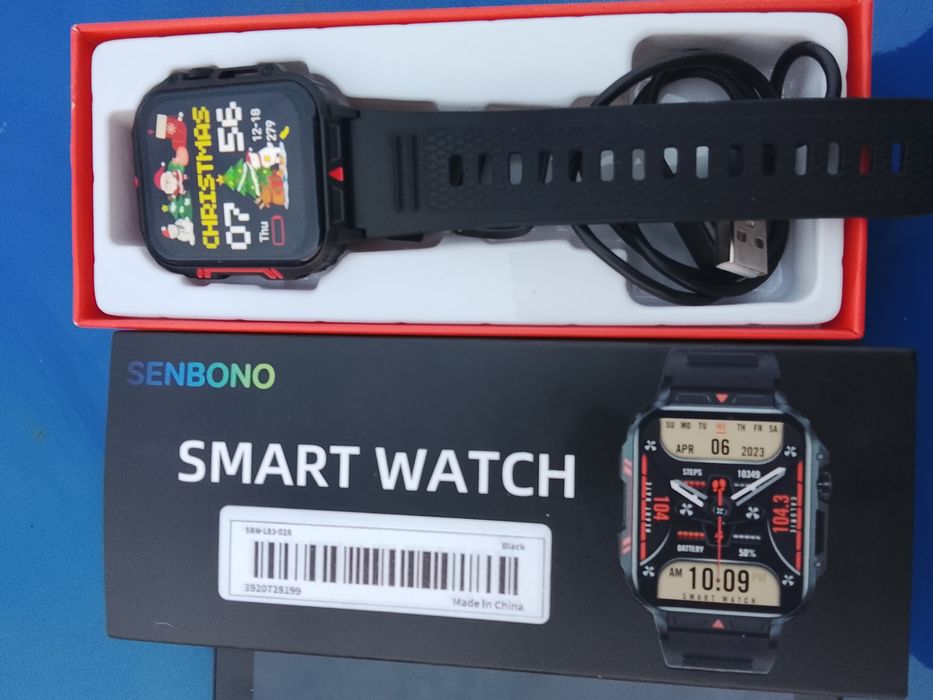 Xiaomi 6a e smartwatch senbono