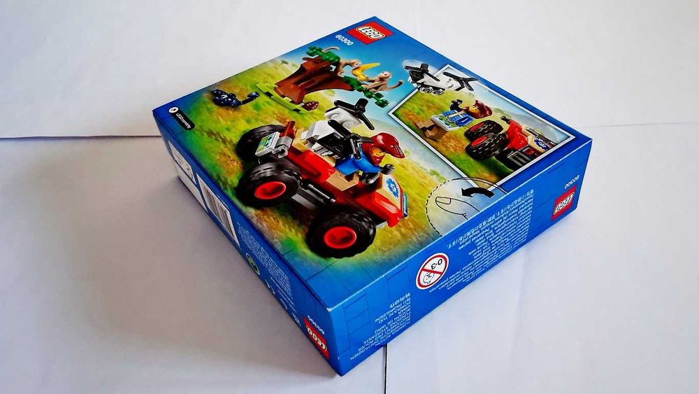 Lego City Jungle 60300 Wildlife Rescue ATV selado