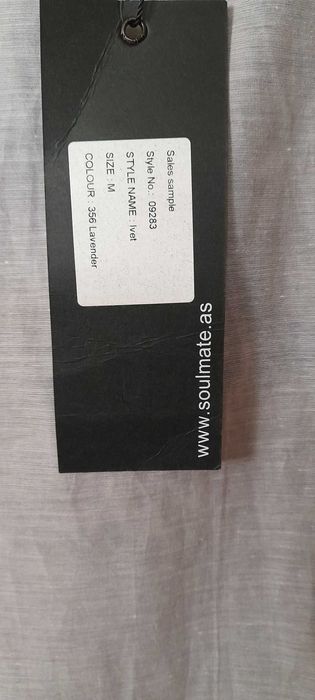 Bluzka  / Tunika/ WIZYTOWA      Lawendowa  roz. M    Soulmate