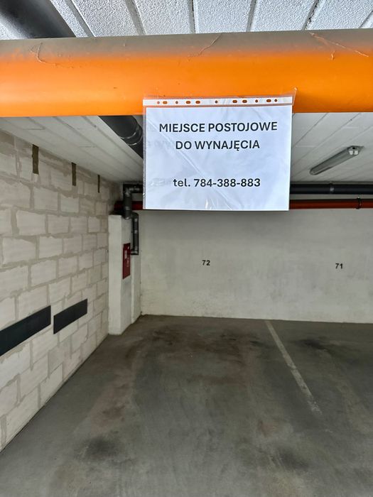 Wynajmę miejsce postojowe w hali garażowej, Łężyca - Budowlanych 7C , Zielona Góra