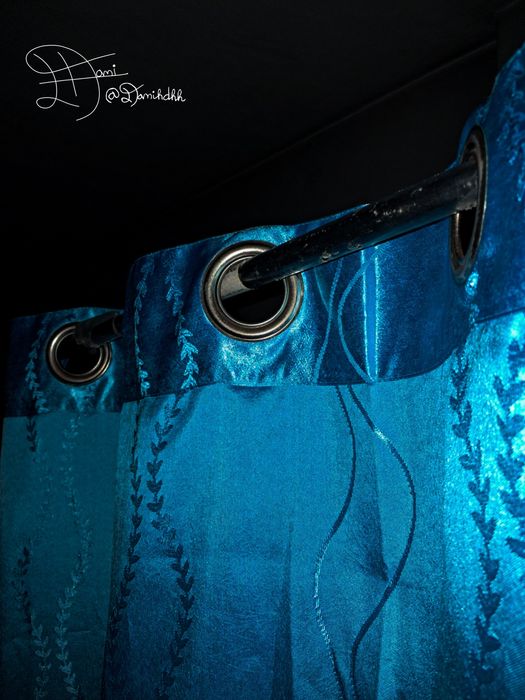2 Curtains | Light Blue | 2.45m L/1.37m W | 2010s