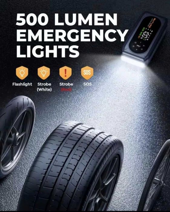 Jump Starter Buture BC02 5500a z kompresorem