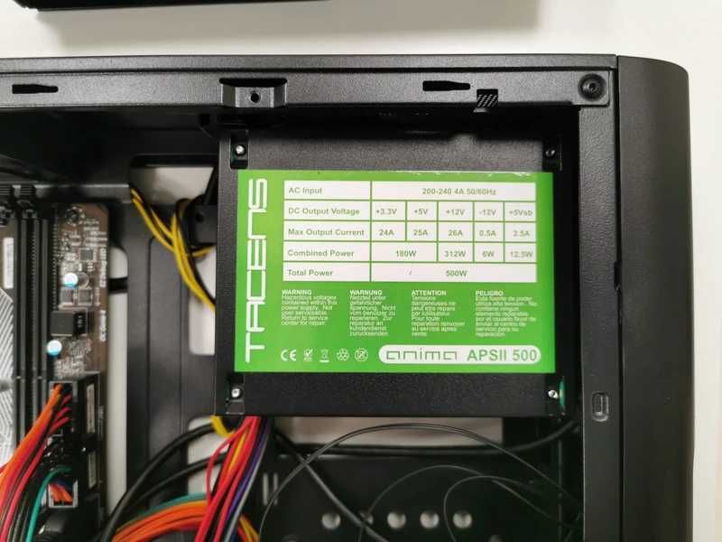 intel i7-7700 + tacens orum III slim + msi h110m pro-d + psu 500w