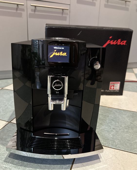 Кавова машина Jura E6 Piano Black EB (15377)