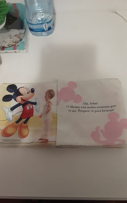 Livro em tecido para crianças