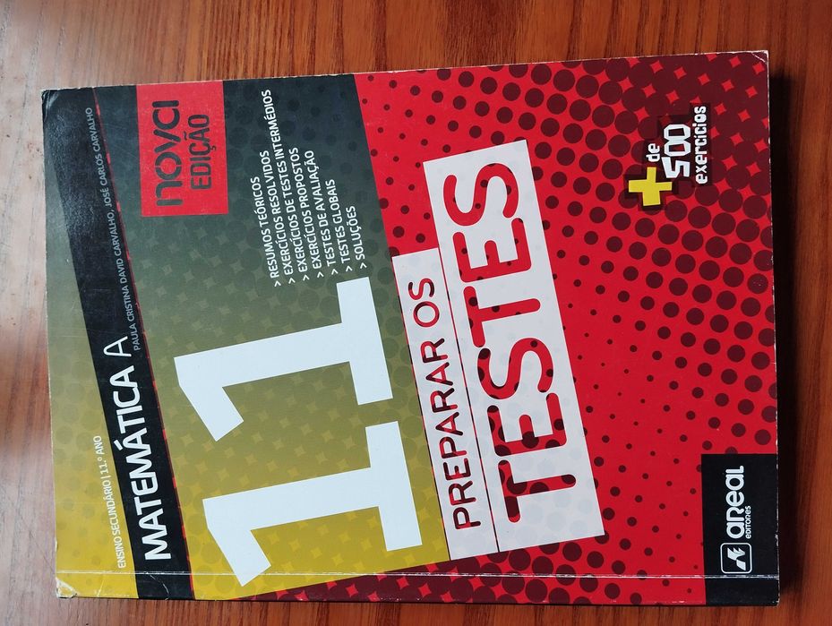 Livros Preparar os Testes Matemática A 11 + Biologia e Geologia 10