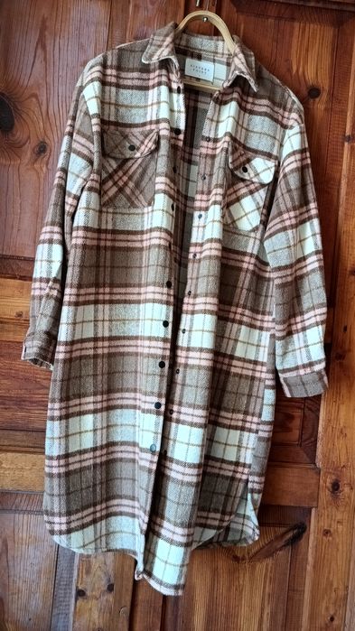 Рубашка-пальто в клетку