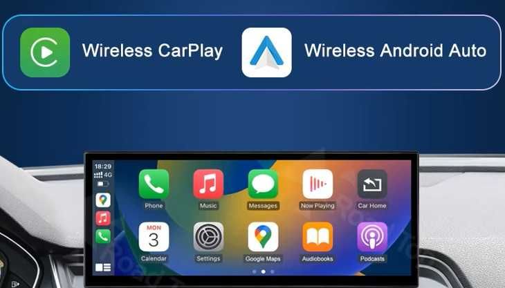 Radio RDS Android CarPlay Android Auto GPS USB WiFi 4G MP3 MP4 Audi Q5