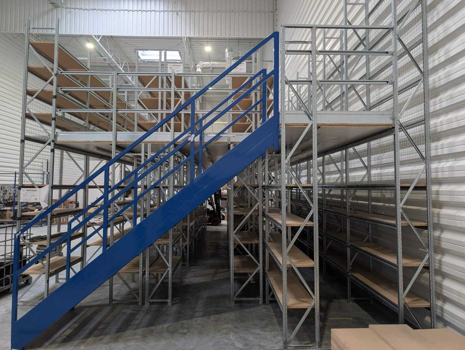 Regały - paletowe, półkowe