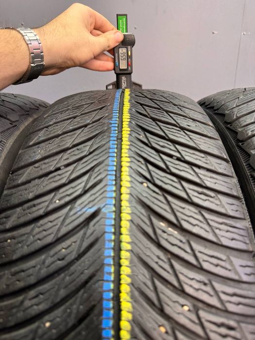 Шины БУ 225 65 R 17 Michelin pilot alpin 5 SUV Зима Комплект резина