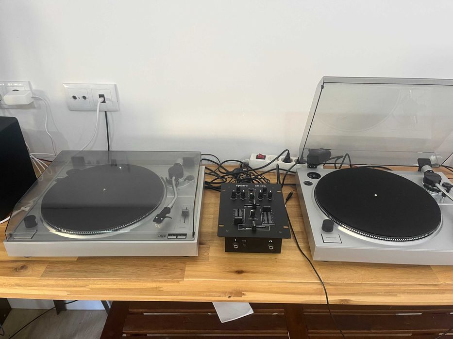 Equipamento completo de DJ em vinil – Perfeito para principiantes / Complete Vinyl DJ Setup – Perfect for Beginners