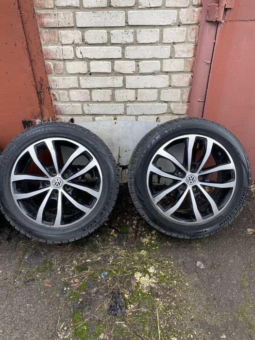 Диски VW оригінал T5 T6 R18 5x120 + Bridgestone Blizzak VRX 255/45 R18 ...