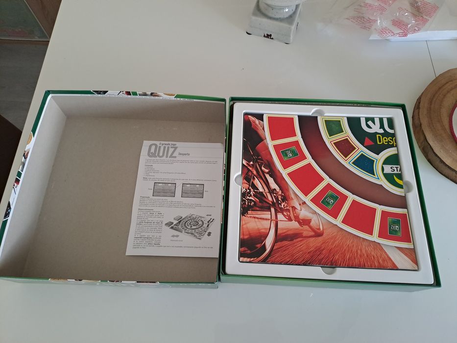 Jogo de tabuleiro Quiz de desporto