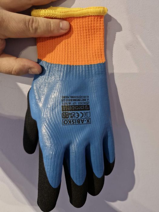 Rekawice robocze zimowe , grube