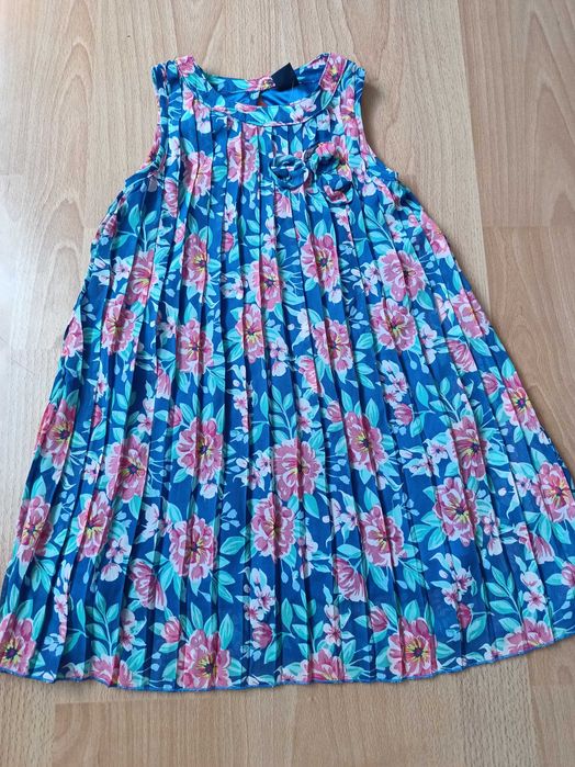 Sukienka plisowana elegancka wyjściowa 116