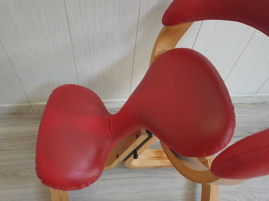 klękosiad krzesło ergonomiczne Rybo BALANS OFFICE retro vintage