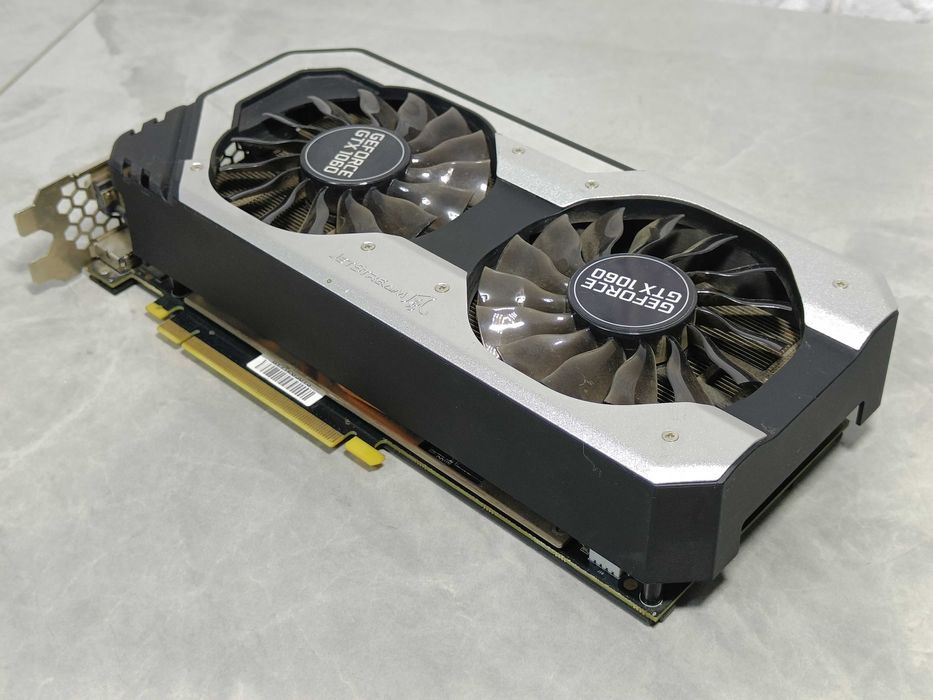 Відеокарта Palit GTX1060 6GB JETSTREAM у ВІДМІННОМУ стані на ПЛОМБІ!