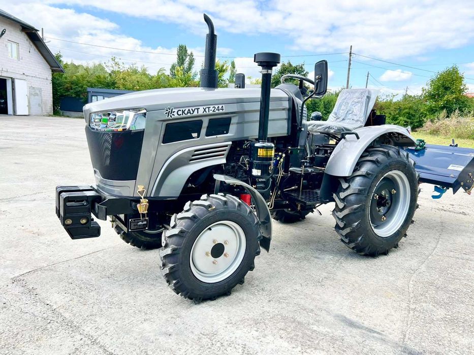 Новий мінітрактор СКАУТ ХТ-244 Повний привід Редукторні мости Гар 2 р