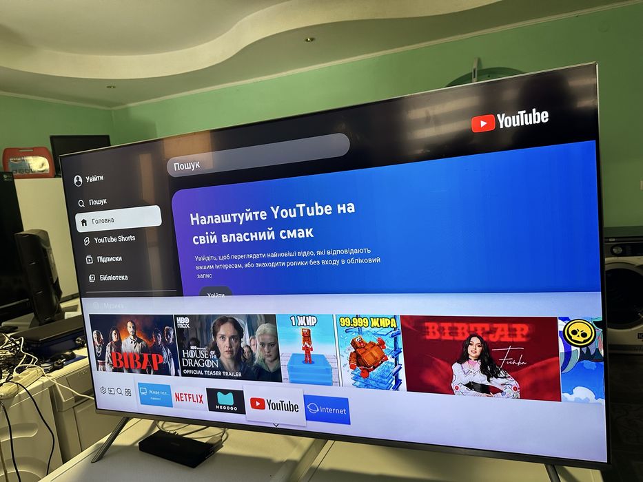 Телевізор Samsung 55” 4K Smart TV (UE55MU7009)