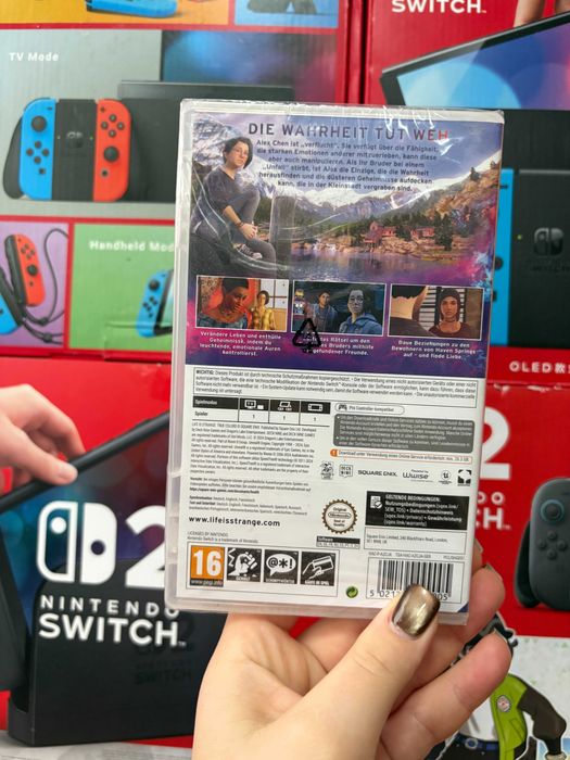 Гра Life is Strange на nintendo,картридж з грою на нінтендо,ліцензія