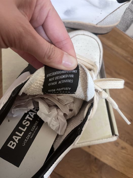 Snekersy Golden Goose roz.40 skorzane biale