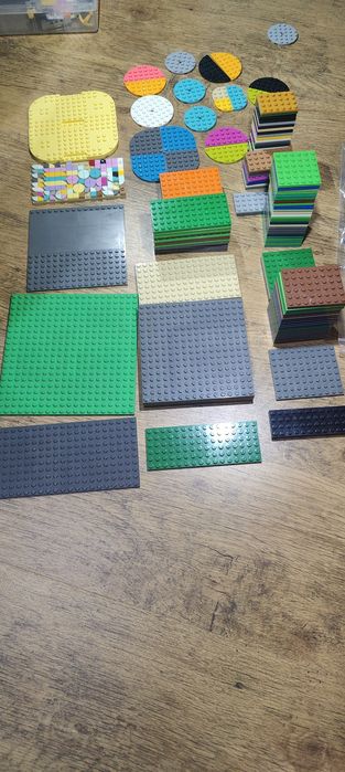 Лего пластини від 3*3, сортовані деталі