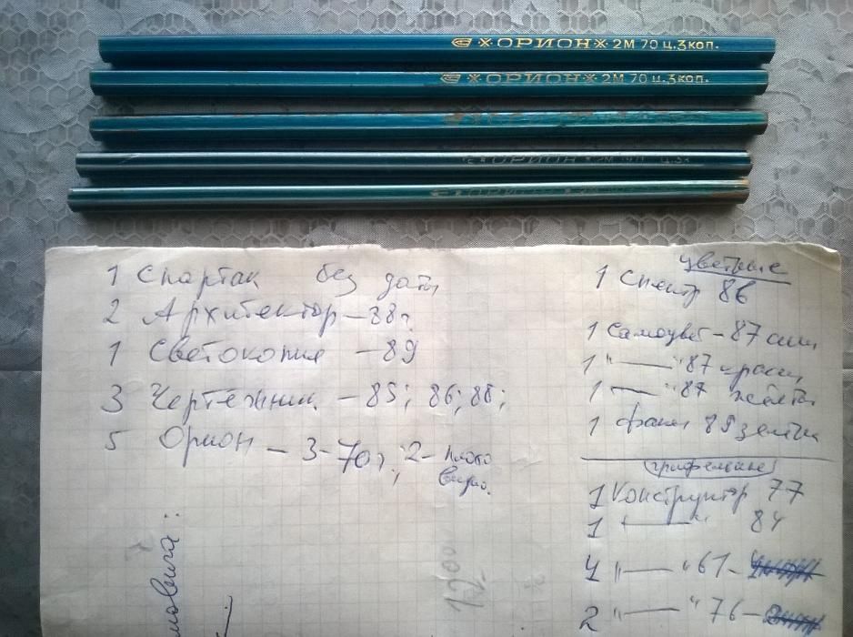 Магазин Продал Карандаши