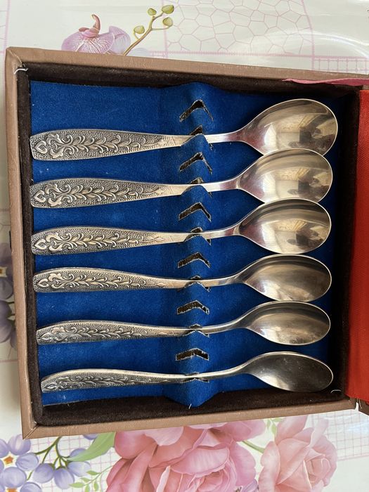 Набор из 6 чайных ложек. УССР