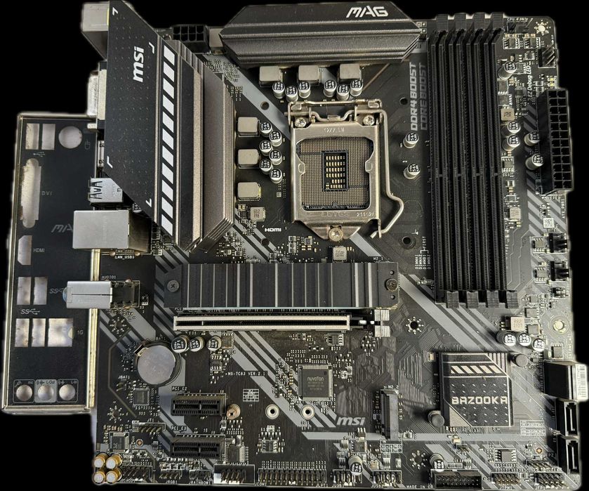 Płyta główna Micro ATX MSI MAG B460M Bazooka LGA 1200