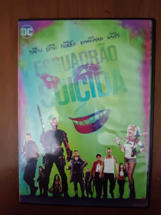filme dvd original - esquadrão suicida