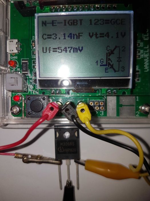 Транзистор IGBT IHW30N160R5XKSA1 (H30SR5) для индукционной плиты.