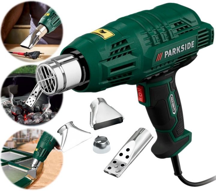 Nowy Model Parkside Opalarka Phlg 2000w +akcesoria