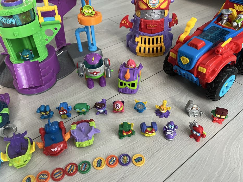 Zestaw SUPER ZINGS auto, Kazoom LAB plus dodatki