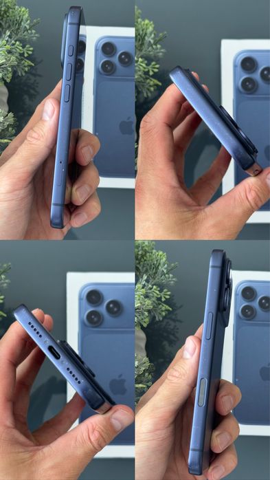 iPhone 17 Pro 256gb Deep Blue Neverlock АКБ 100% Айфон фізсім гарантія